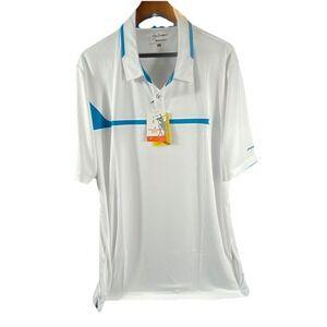 PIN HIGH Golf Mens Polo Shirt XXL Cool Dry Performance Stretch Lightweight  New